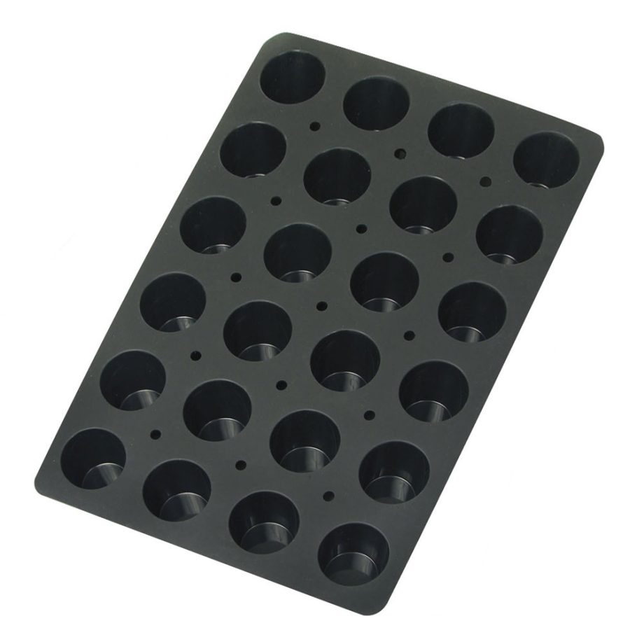 Molde Silicona 60x40 para MUFFIN 24 cavidades de Lacor