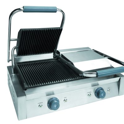 Plancha Doble Grill Acanalada 4.4 Kw de Lacor