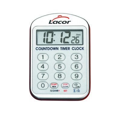 Reloj de Cocina con Alarma de Lacor