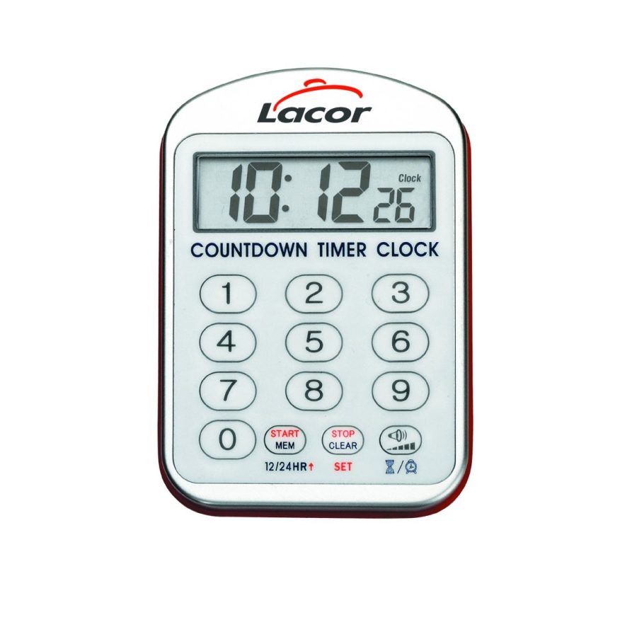 Reloj de Cocina con Alarma de Lacor