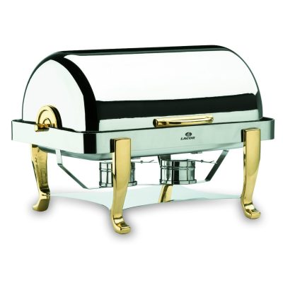 Chafing Dish Roll Top Patas Latón 1/1 de Lacor