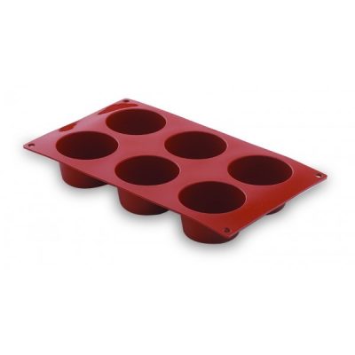 Molde Silicona Muffin 6 Cavidades de Lacor