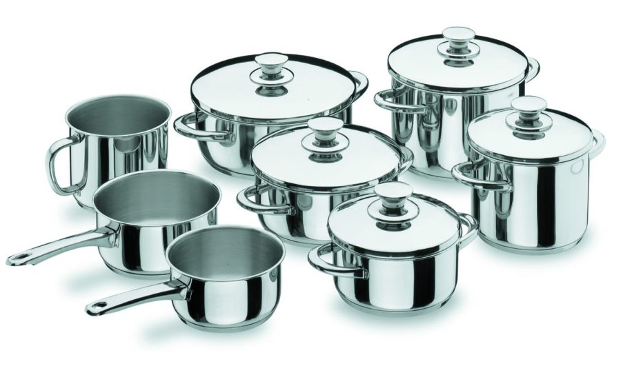 Batería de Cocina 8 Piezas Vitrocor de Lacor