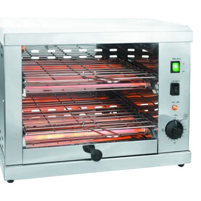 Tostador Eléctrico Horizontal Parrilla Doble 3000W de Lacor