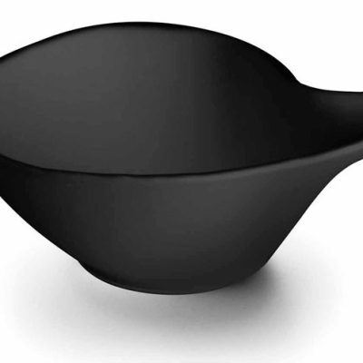 Bol salsa melamina serie Black de Lacor