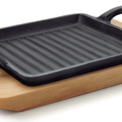 Mini plancha grill cuadrado de Lacor