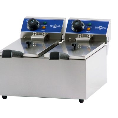 Freidora eléctrica de sobremesa gastronorm FRY-4+4 de Irimar