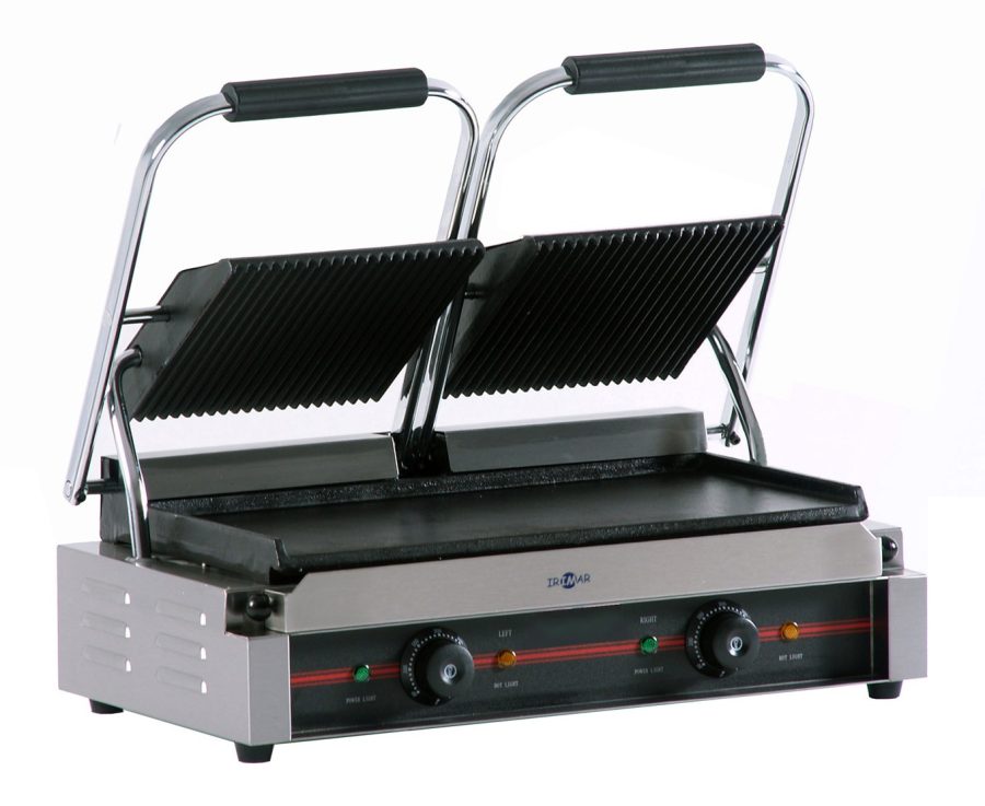 Plancha grill doble GR-475 RR de Irimar