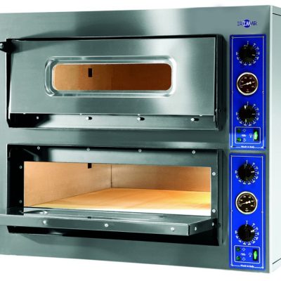 Horno de pizza eléctrico P-4+4/Ø360 de Irimar