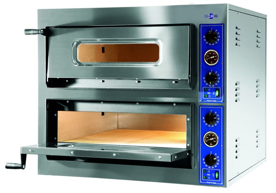 Horno de pizza eléctrico P-4+4/Ø360 de Irimar