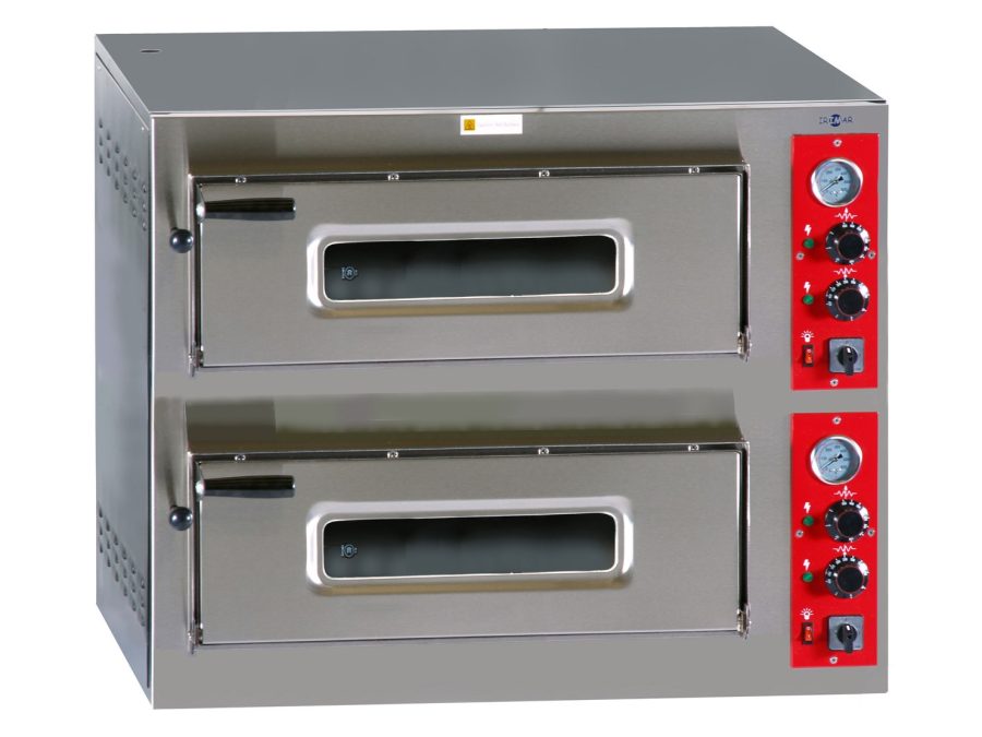 Horno de pizza eléctrico HP-6+6/Ø330 de Irimar