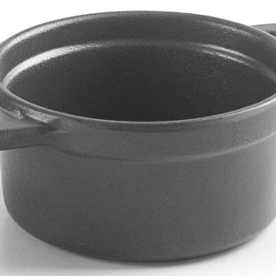 Mini cocotte melamina sin tapa GREY de Lacor