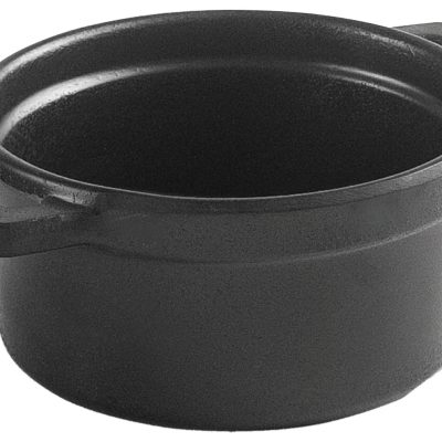 Mini cocotte melamina sin tapa BLACK de Lacor