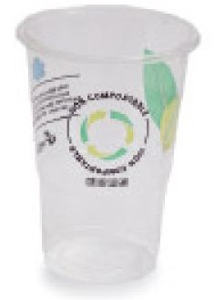 Pack vaso PLA compostable 350 ml de Betik (1250 pzas)