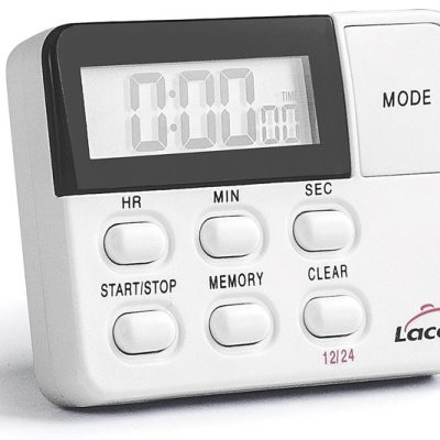 Reloj de cocina con alarma de Lacor