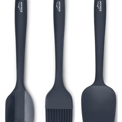 Set 3 utensilios de silicona GREY de Lacor